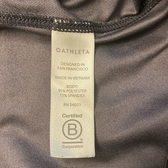 Athleta leopard print, crop tank top size S - Picture 5 of 7